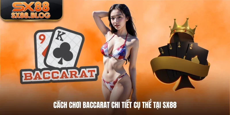 Cách chơi Baccarat chi tiết cụ thể tại SX88