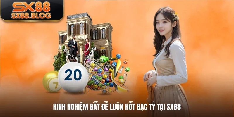 Kinh nghiệm bắt đề luôn hốt bạc tỷ tại SX88